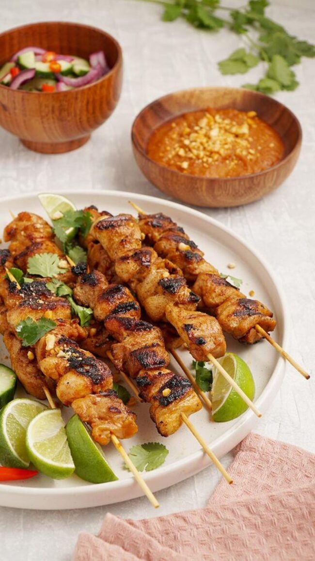 Chicken Satay Skewers