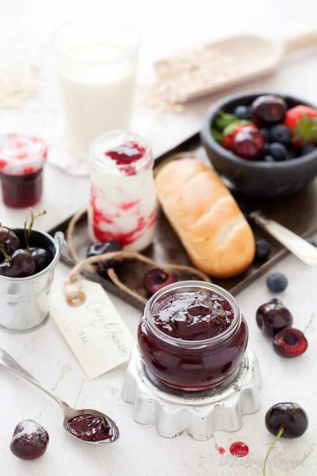 Cherry Amaretto Jam