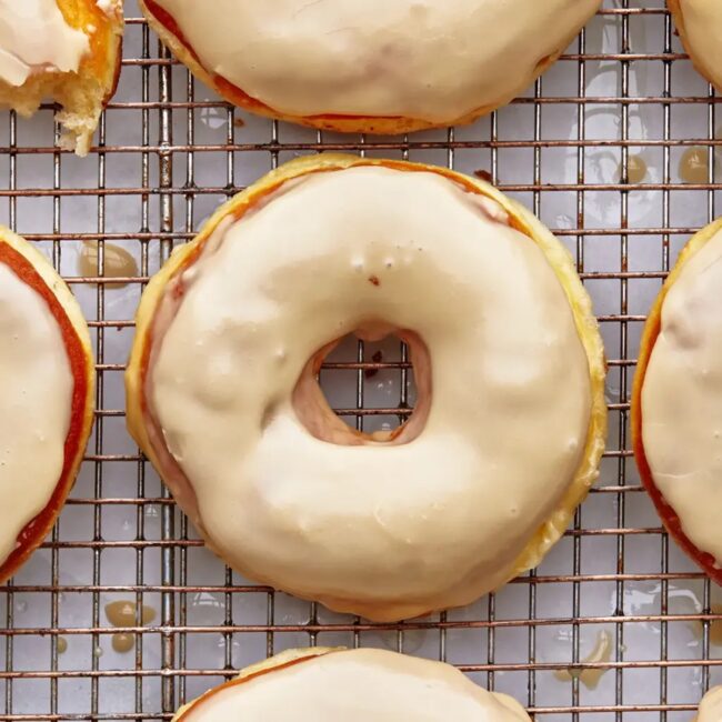 Maple Glazed Donuts