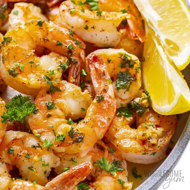 Lemon Garlic Shrimp