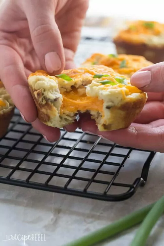 Cheddar Mashed Potato Puffs