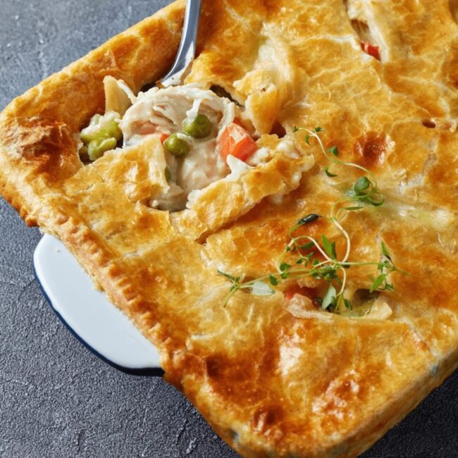 Chicken Pot Pie Casserole