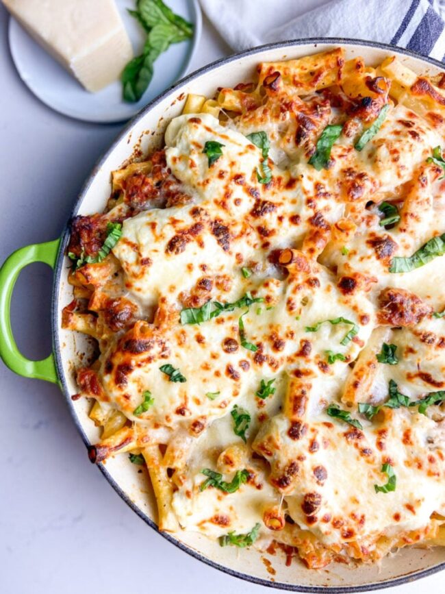 Baked Ziti with Italian Sausage