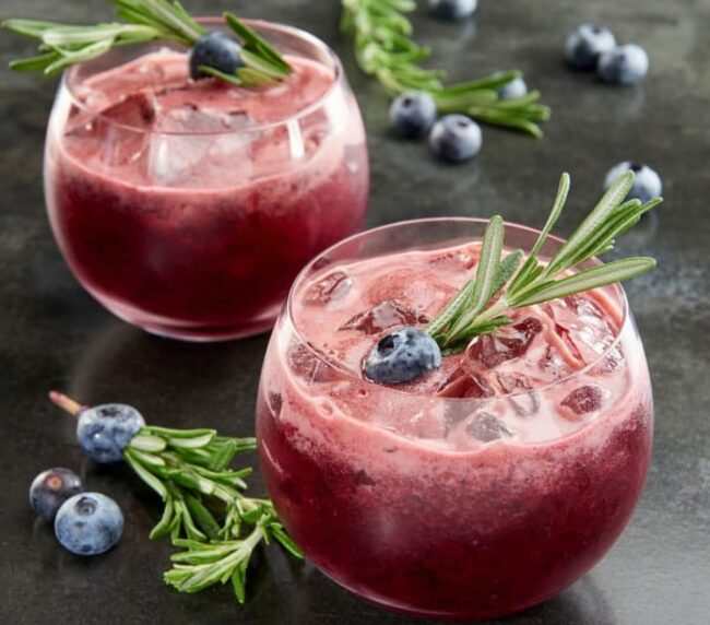 Rosemary Blueberry Smash