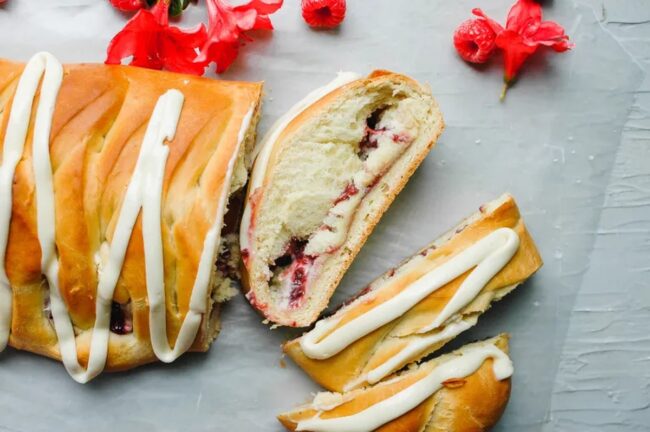 Raspberry Cream Cheese Danish