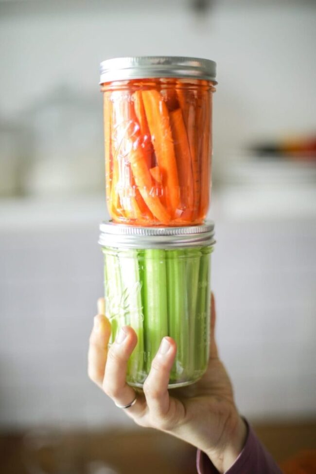 Carrot and Celery Sticks