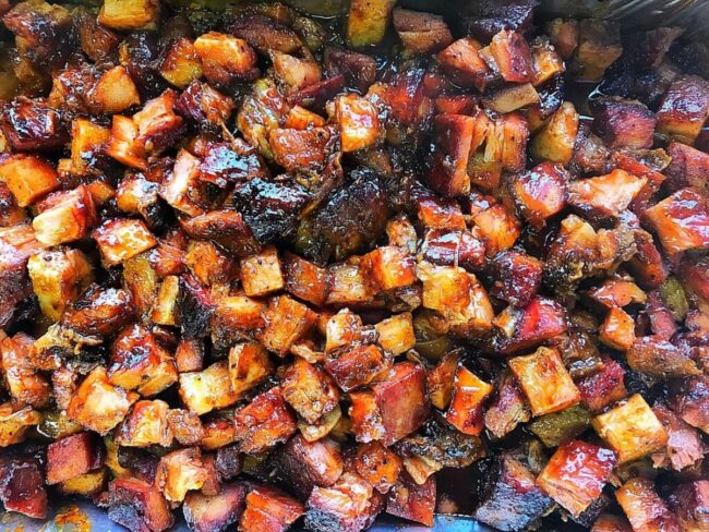 Mesquite Smoked Pork Belly