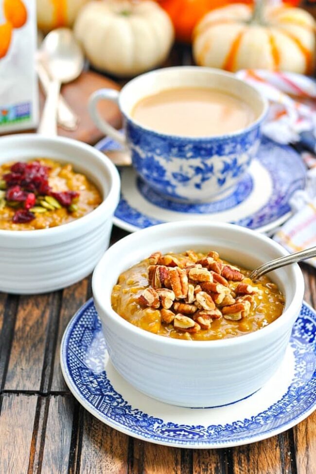 Pumpkin Spice Latte Oatmeal