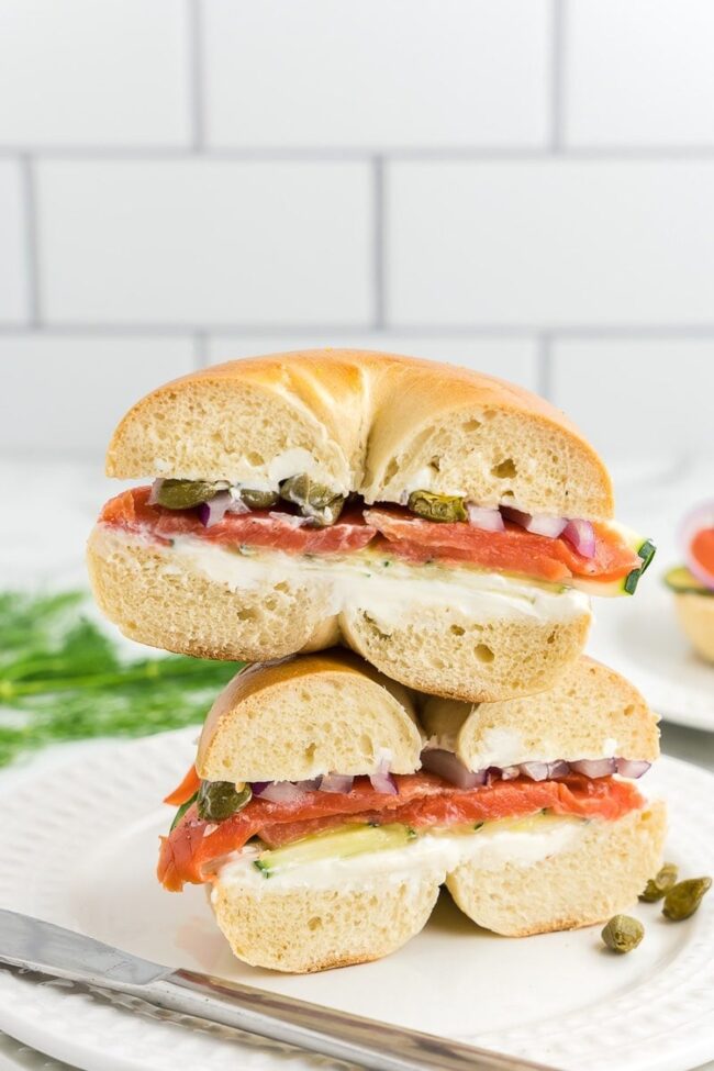 Smoked Salmon Bagel