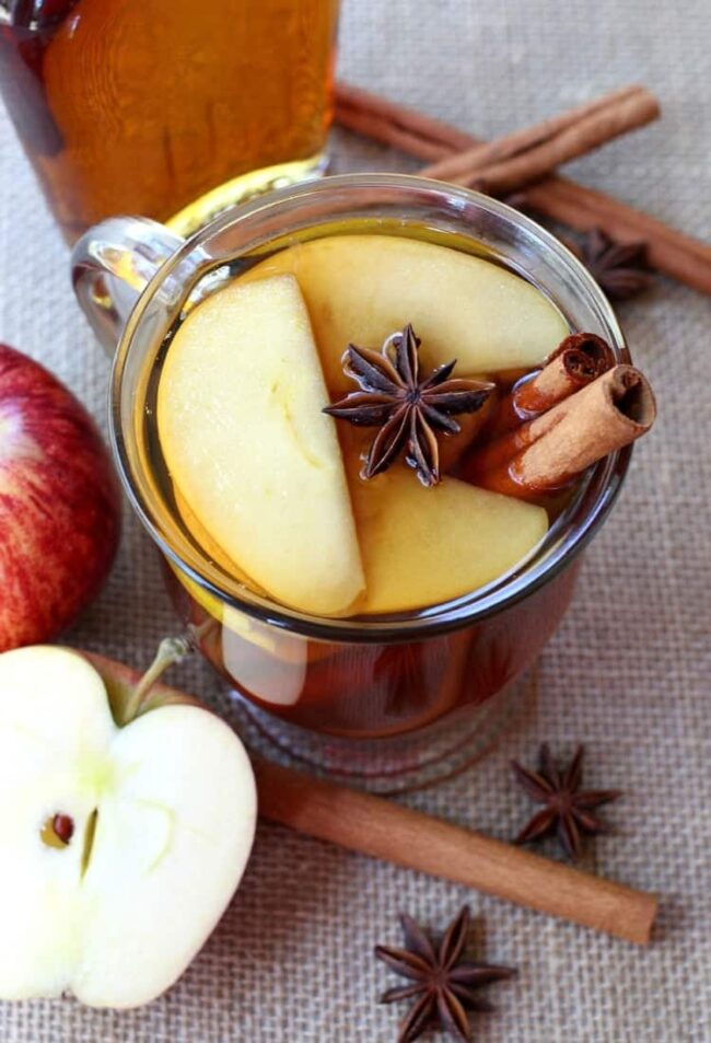 Apple Brandy Hot Toddy