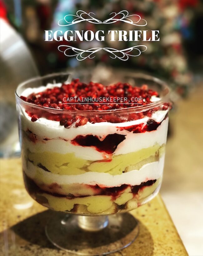Eggnog Trifle