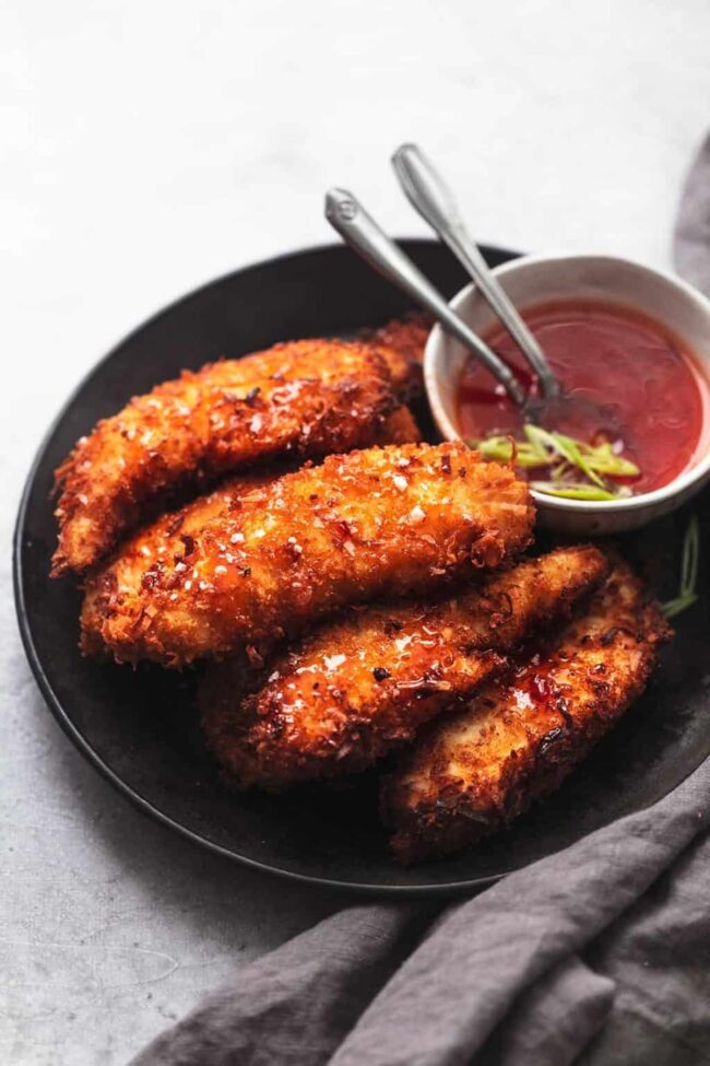 Coconut Crusted Chicken Tenderloins
