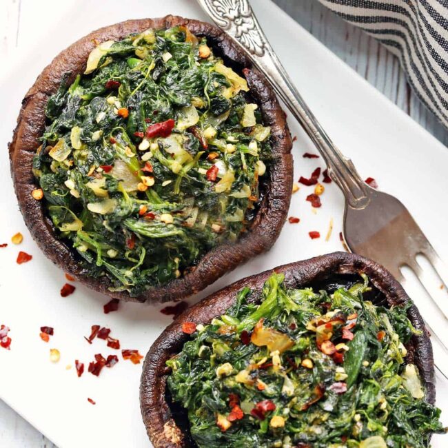 Stuffed Portobello Mushrooms