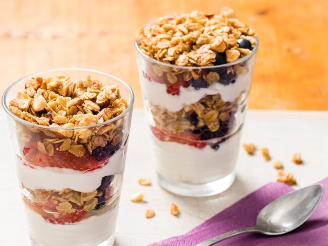 Fruit and Yogurt Parfaits