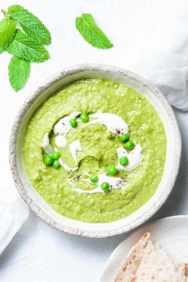 Pea and Mint Soup