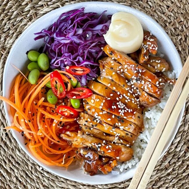 Chicken Teriyaki Bowls