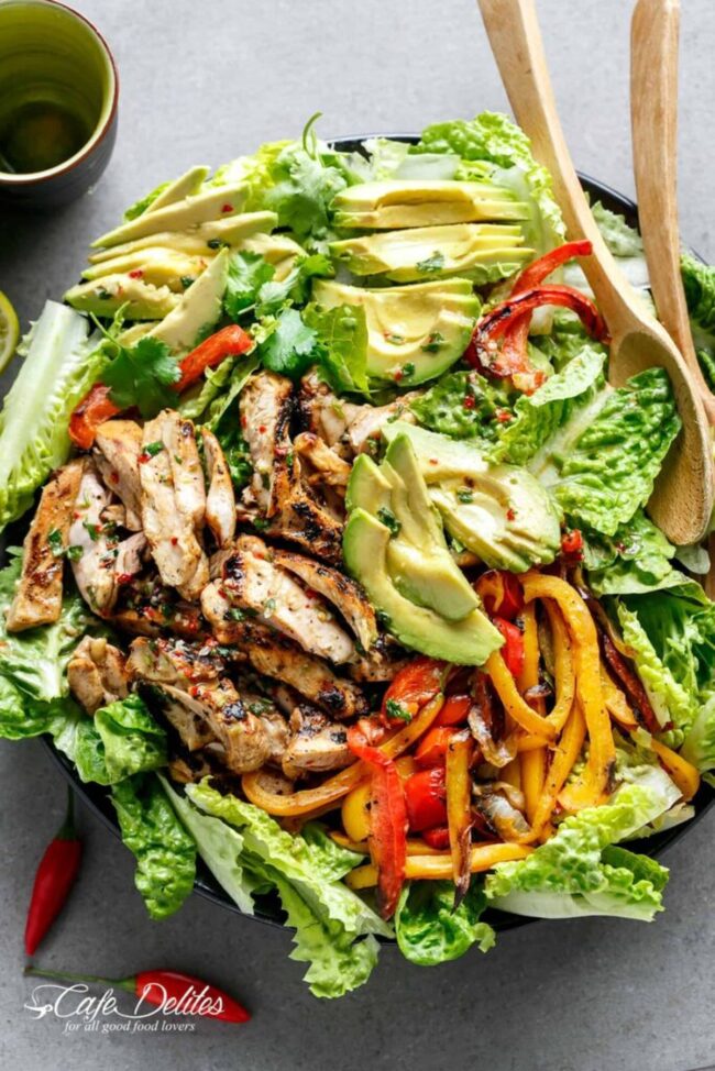 Chicken Fajita Salad