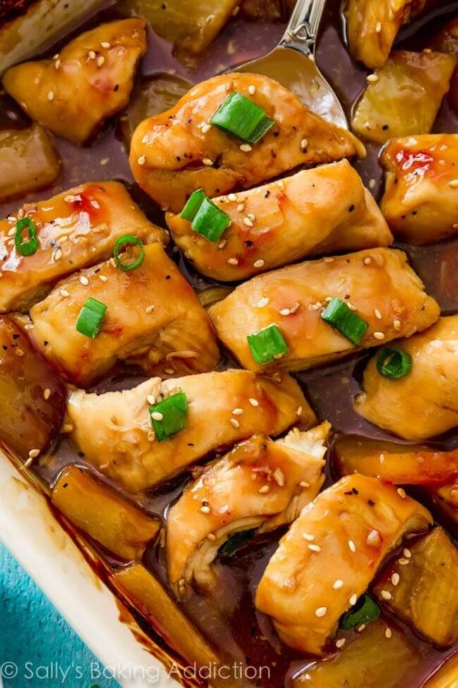 Pineapple Baked Chicken