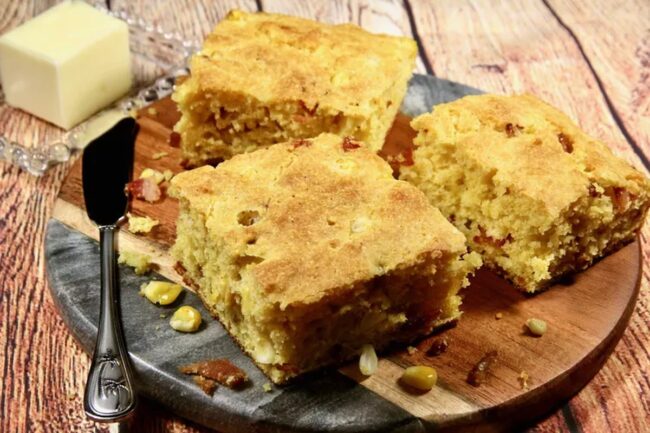 Buttermilk Bacon Cornbread
