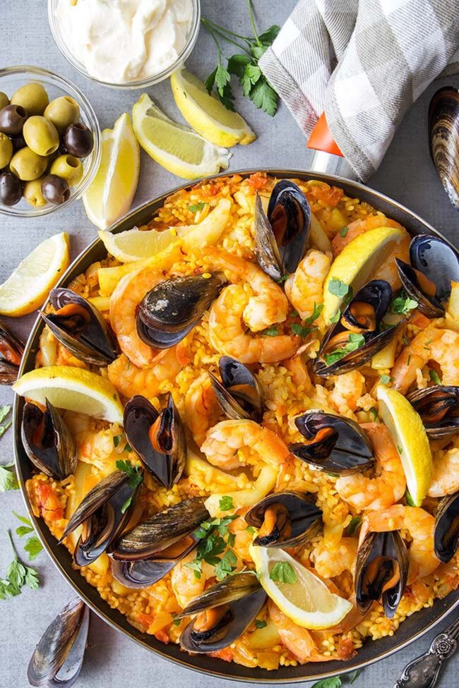 Seafood Paella