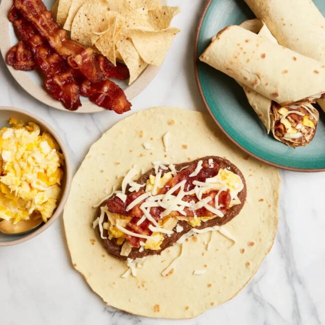 Bacon Breakfast Burrito