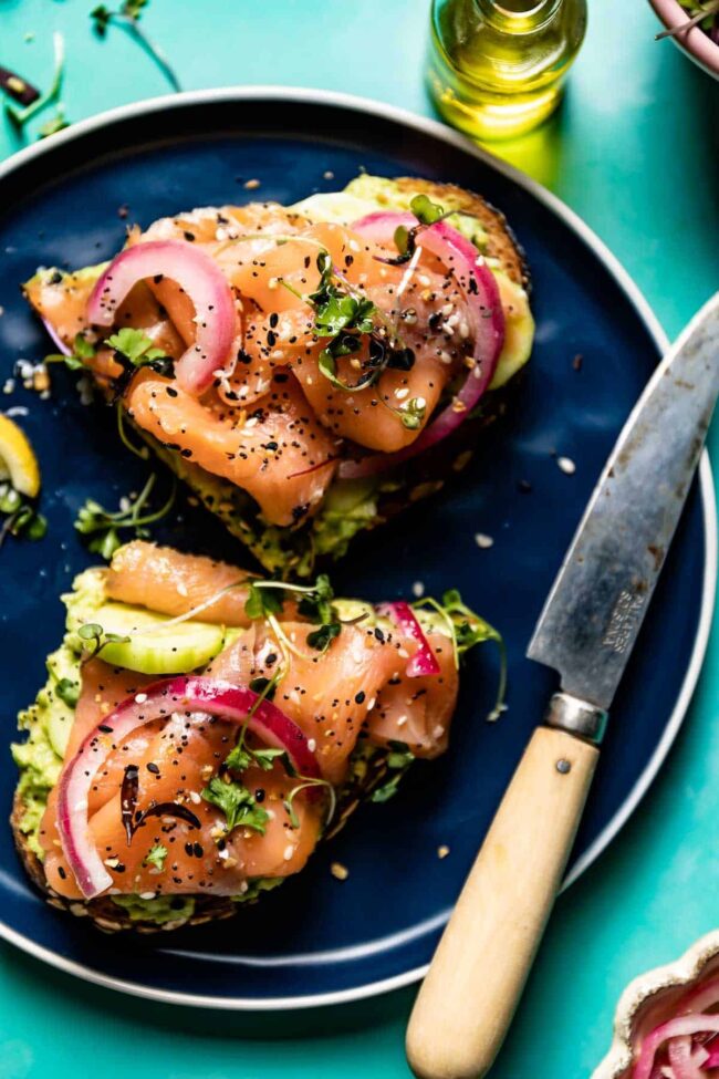 Smoked Salmon and Avocado