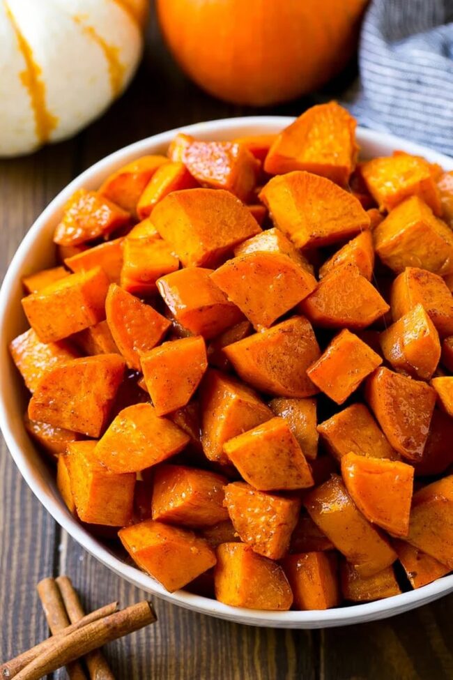 Maple-Glazed Grilled Sweet Potatoes