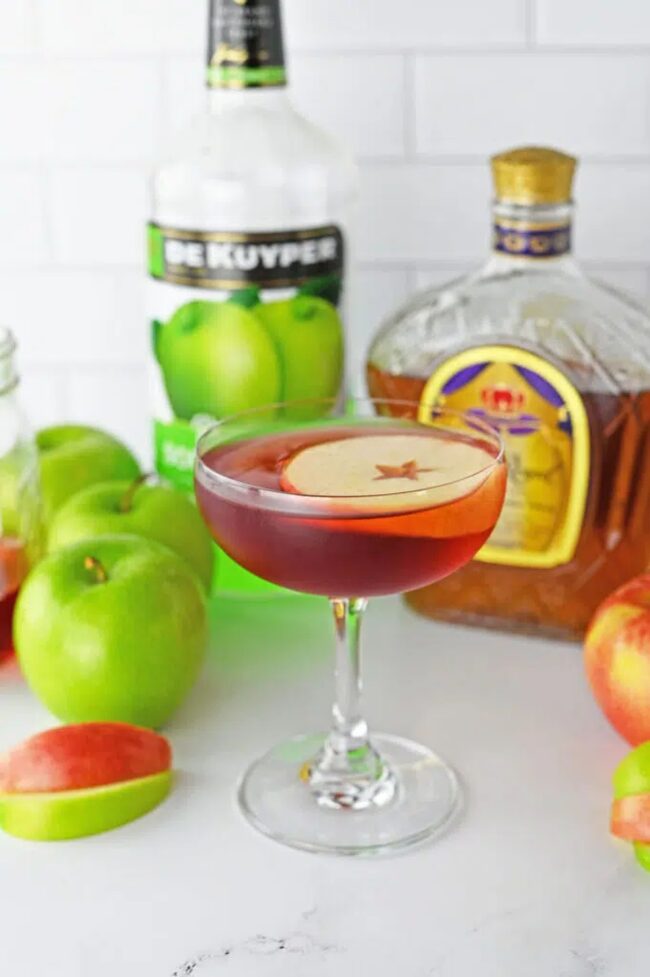 Crown Royal Apple Martini