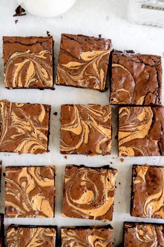 Peanut Butter Brownies