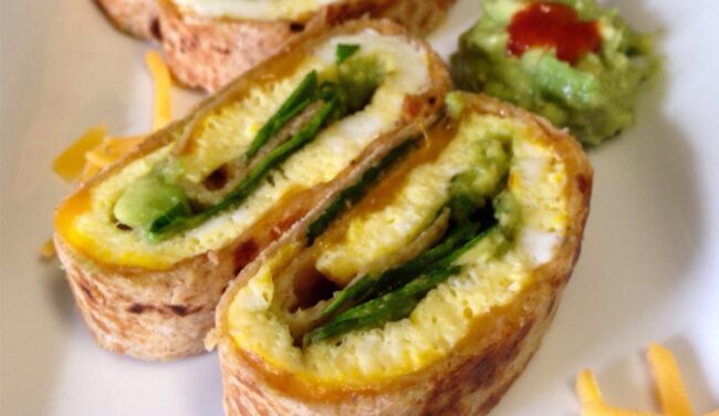 Breakfast Sushi Rolls