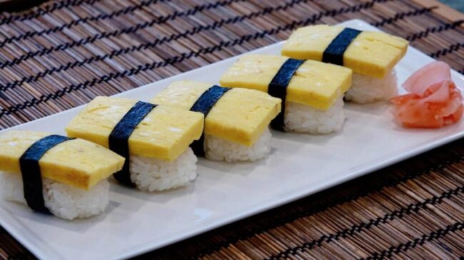 Japanese Tamago Sushi