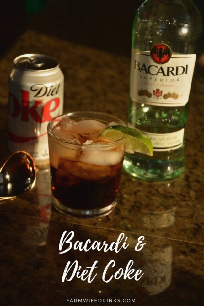 Rum and Diet Coke