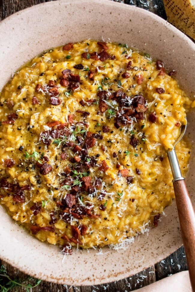 Roasted Pumpkin Risotto