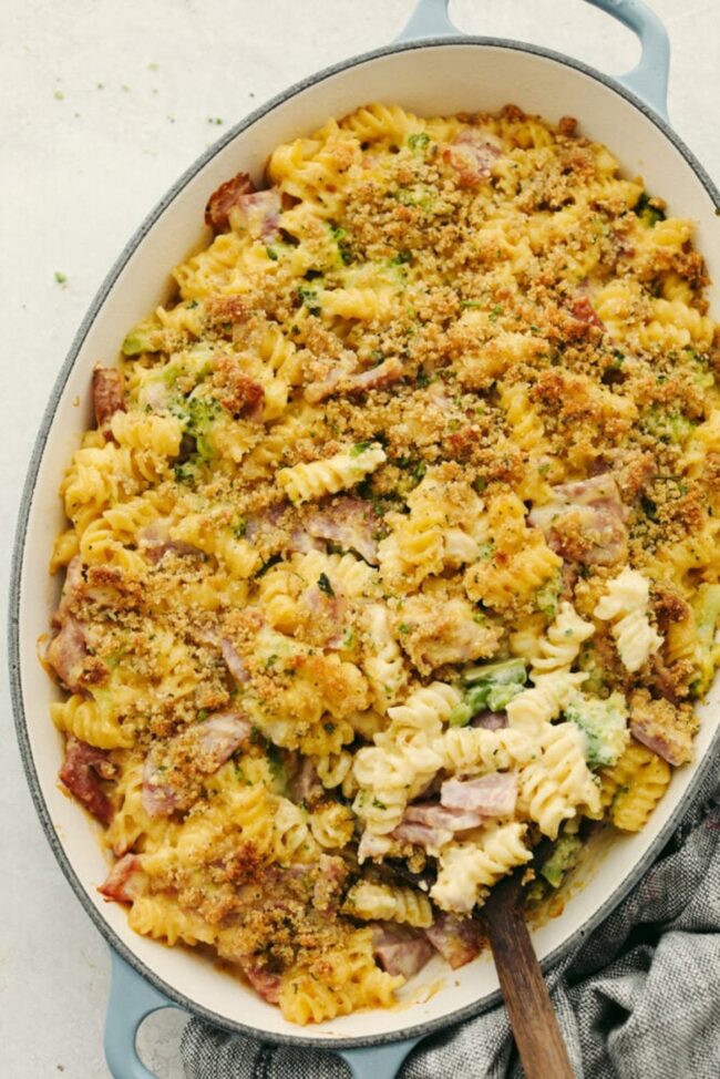Cheesy Ham and Broccoli Bake