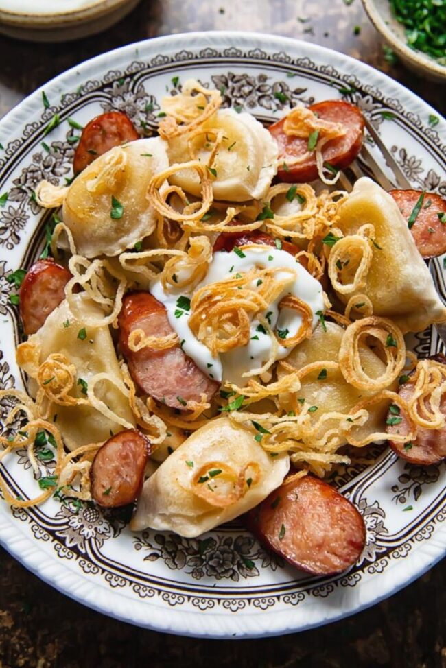 Kiebasa Pierogi