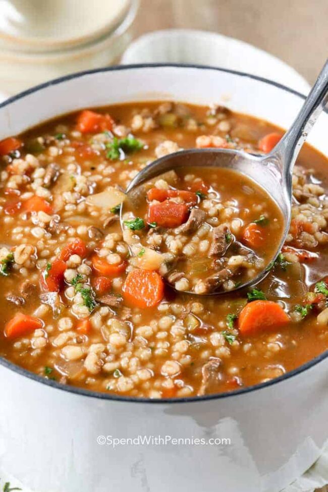 Beef and Barley Soup