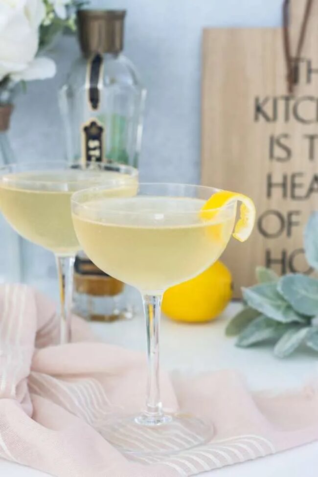 French 75 with St Germain