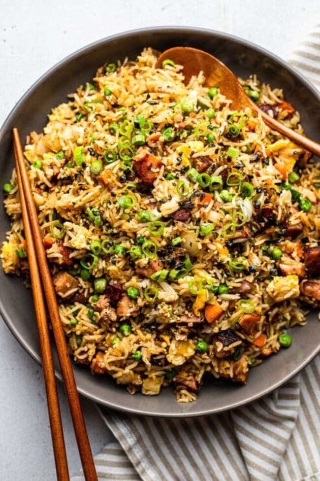 Chinese Ham Fried Rice