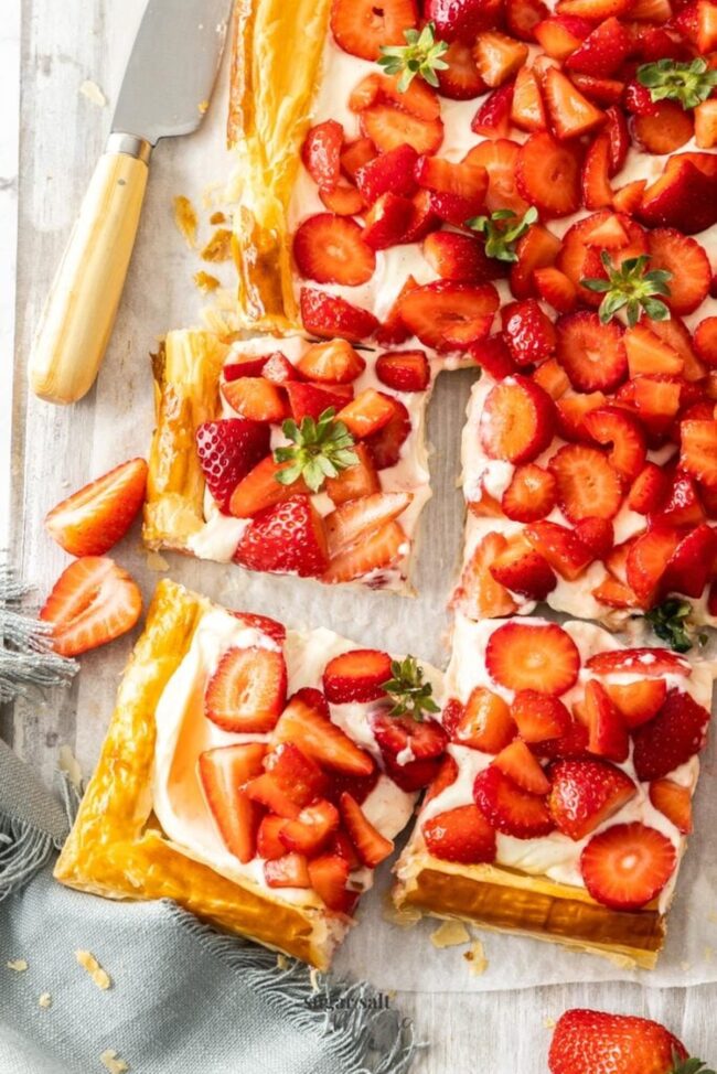 Strawberry tartlets