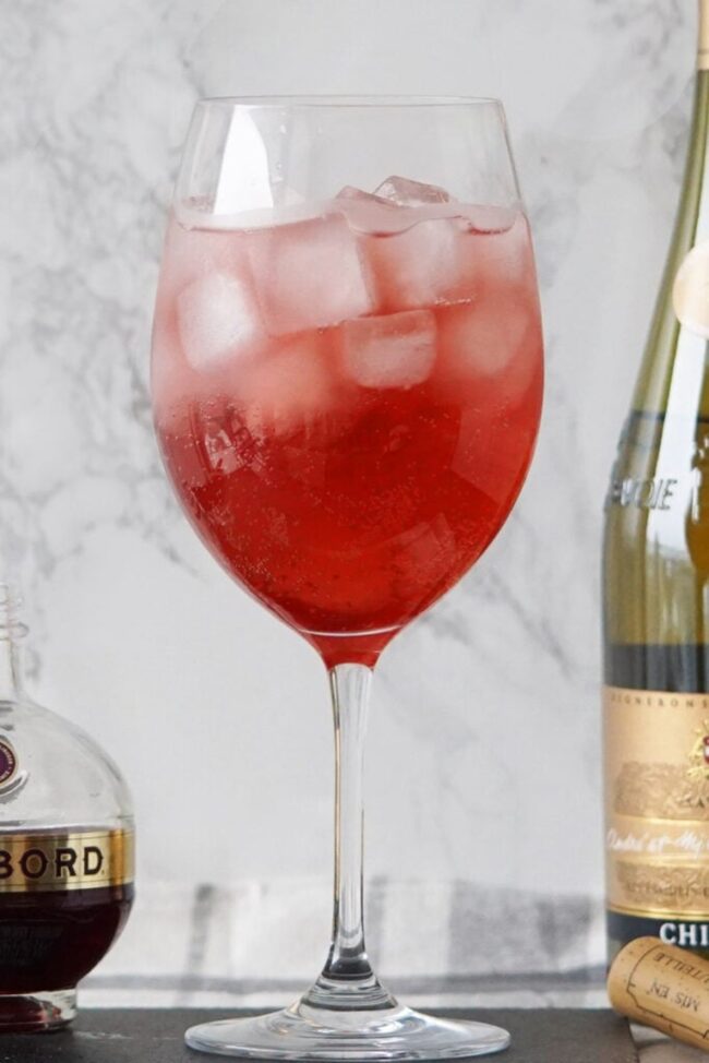 Chambord Royale Spritz