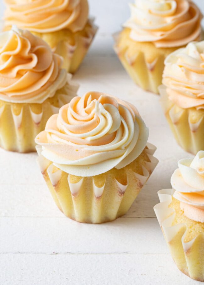 Orange Blossom Cupcakes