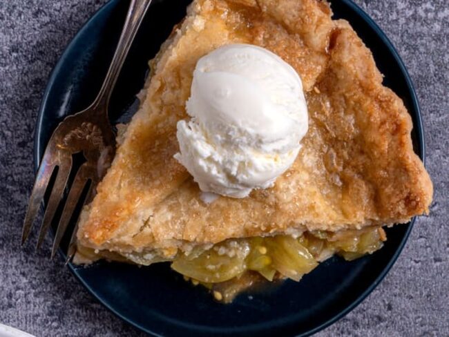 Green Tomato Pie