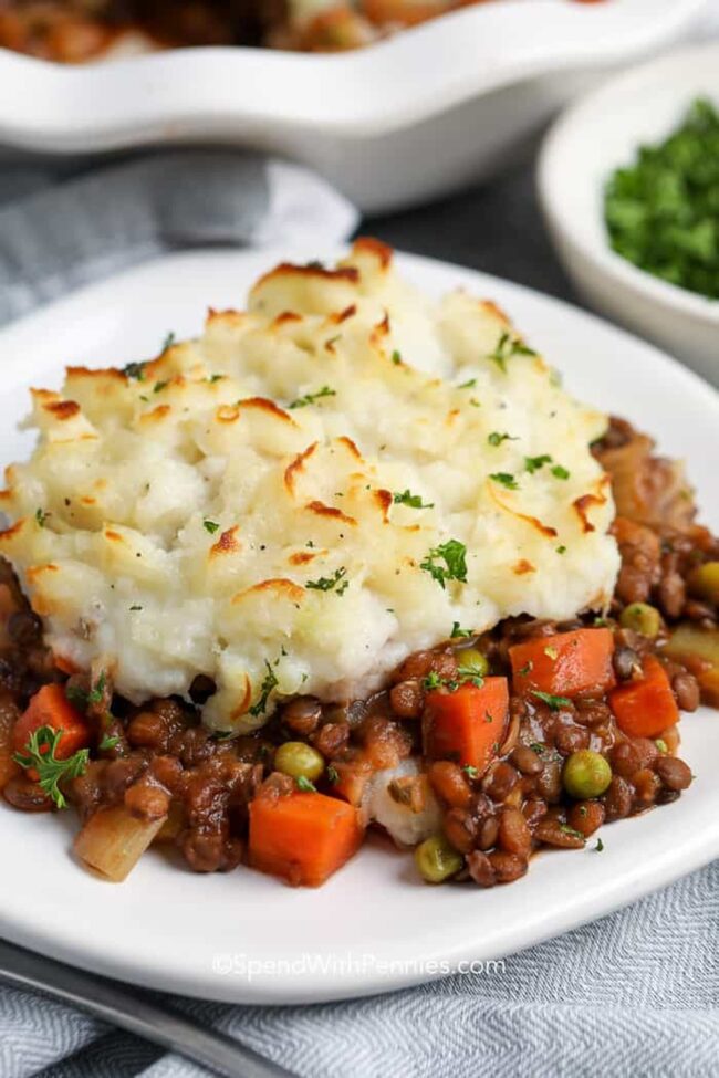 Lentil Shepherds Pie