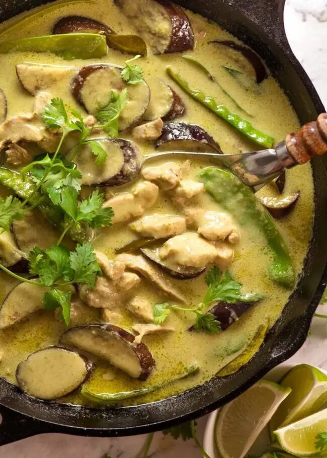 Thai Green Curry with Rice