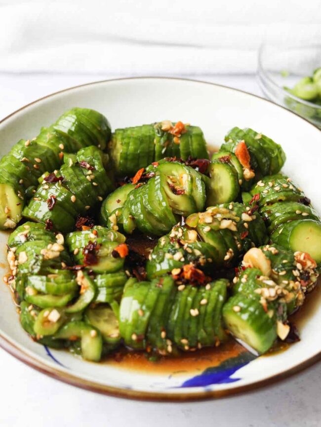 Tangy Asian Cucumber Salad