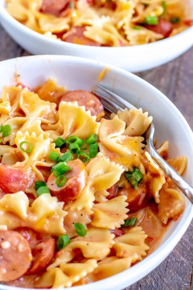Smoked Sausage Pasta