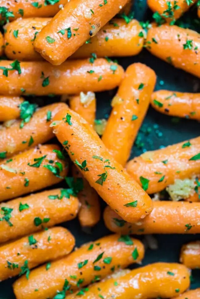 Buttered Baby Carrots