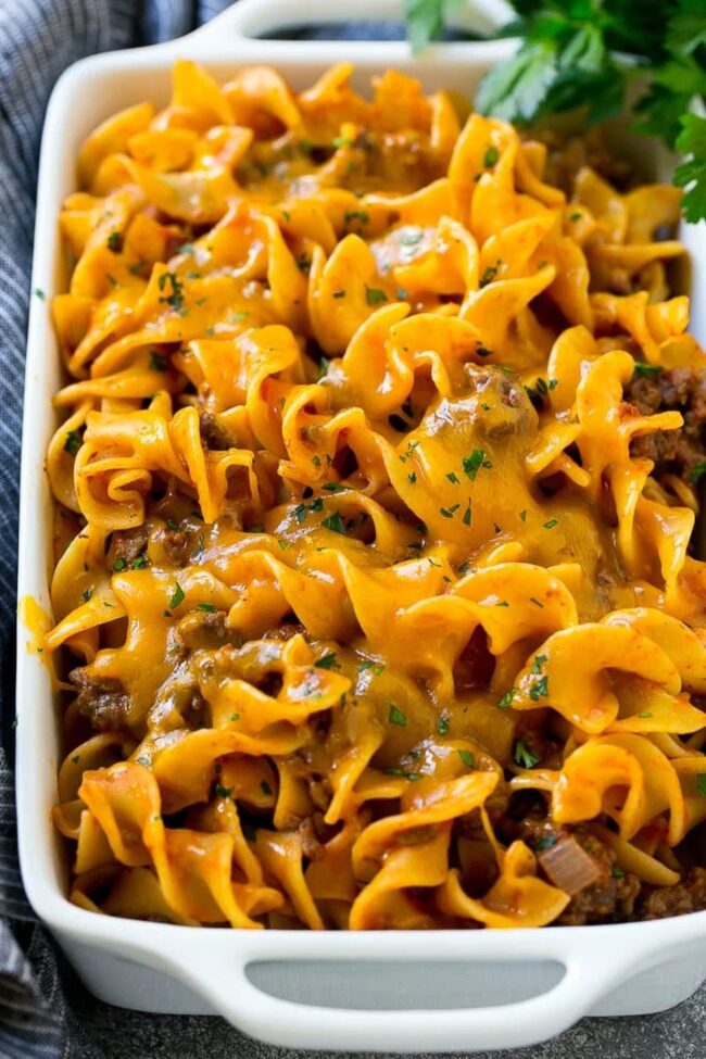Beef and Noodle Casserole