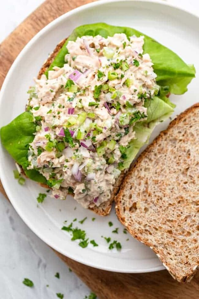 Tuna Salad with Greek Yogurt