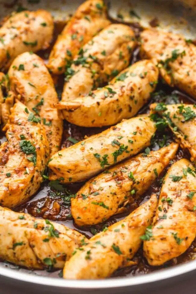 Garlic Butter Chicken Tenderloins